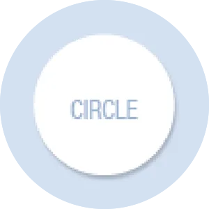 Circle Shape Hand Fan